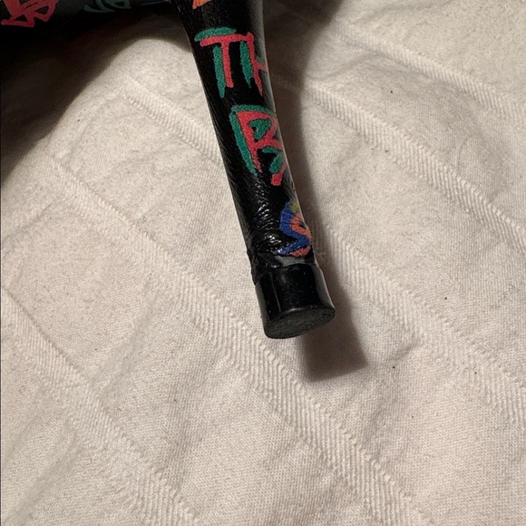 BALENCIAGA - Graffiti Knife Point Ice Pick Pump Size 40 - Picture 6 of 7